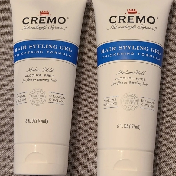 Cremo Grooming Cremo Hair Styling Gel 6oz Set Of 2 Poshmark